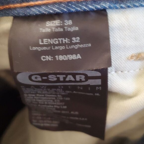 GSTAR Raw New Radar Low Loose Jeans Size 38X32 - Picture 10 of 11